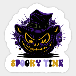 Spooky Time Shirt, Halloween Gift, Halloween, Halloween Shirt, Fall Shirt, Gift for Halloween, Halloween Tee, Funny Halloween Shirt, Pumpkin Sticker